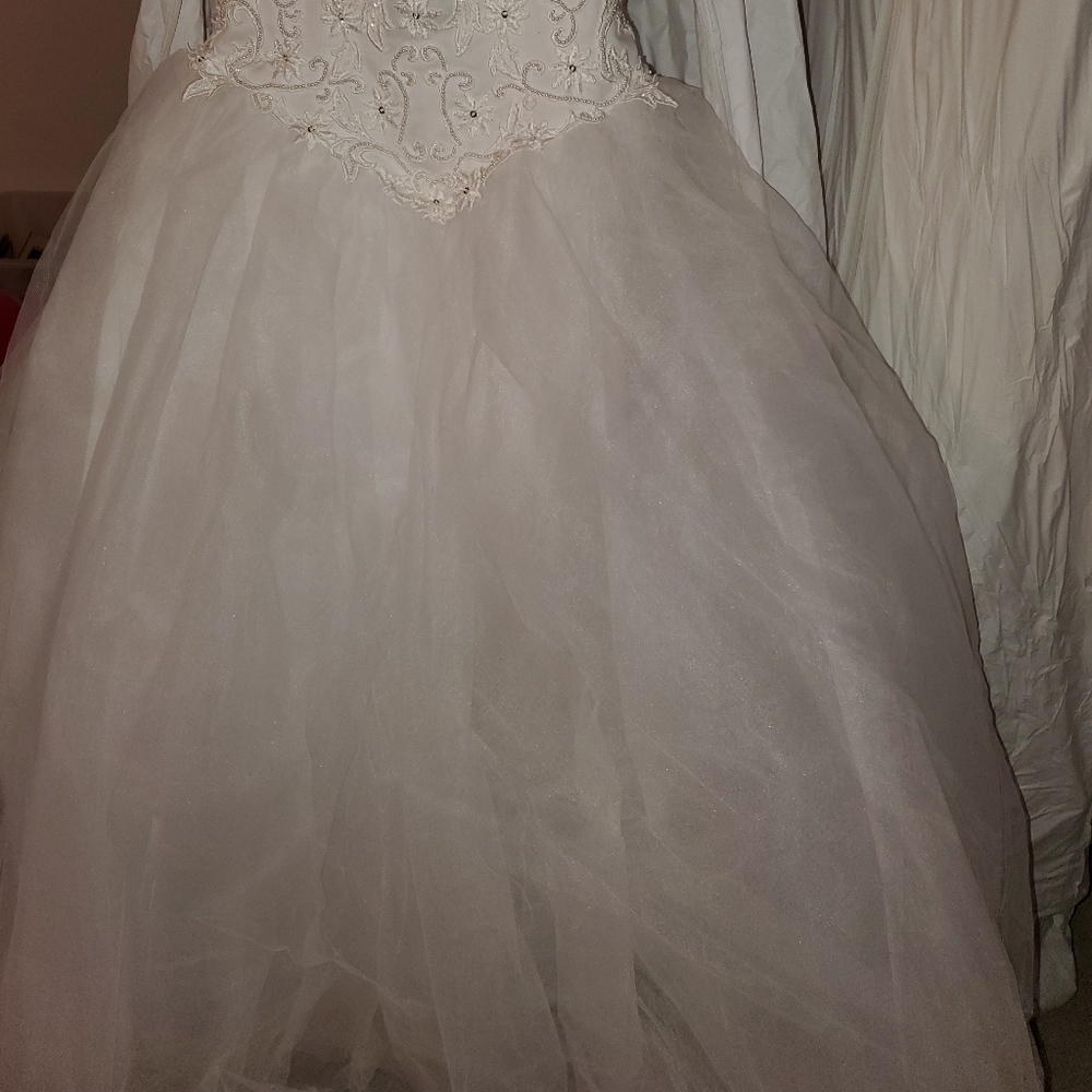 Wedding dress.  Size 12.